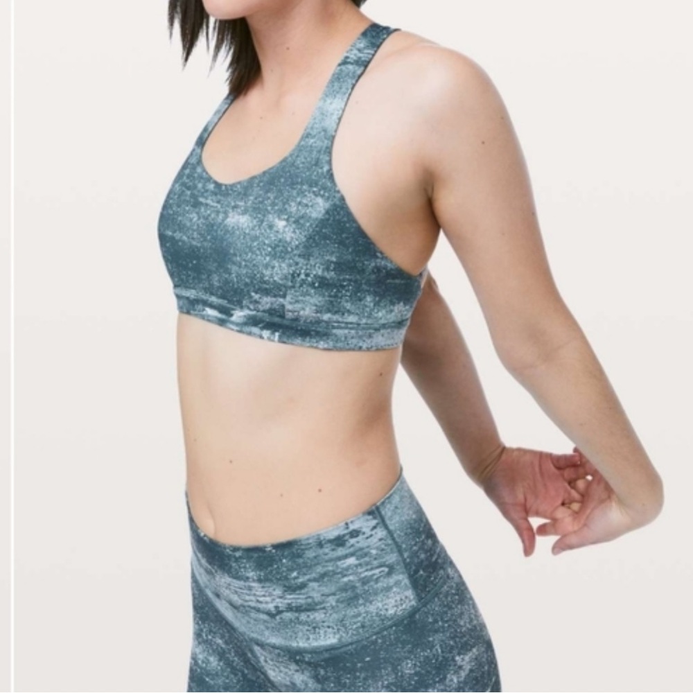 Lululemon Athletica Blue Tank Top